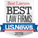 U.S. News – Best Lawyers® Best Law Firms (2019)